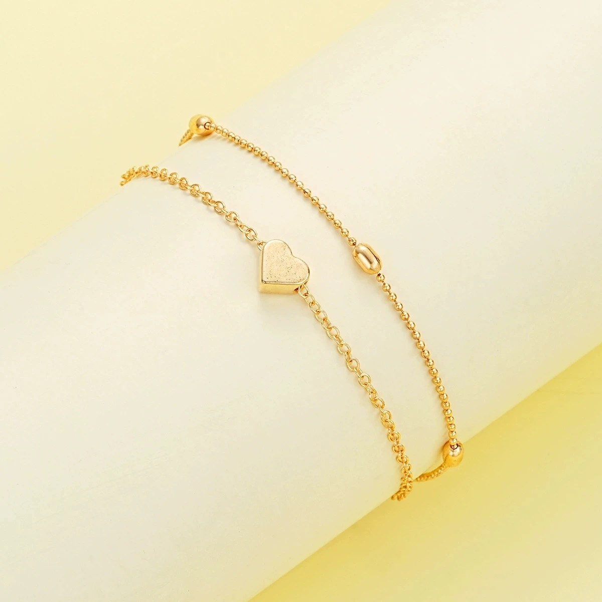 Pearl-Bead Necklace & Bracelet Set - Image 4