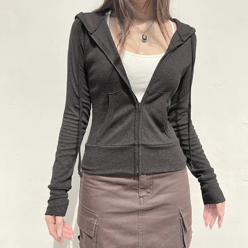 Basic Hooded Pocket Sweatshirt - Image 2